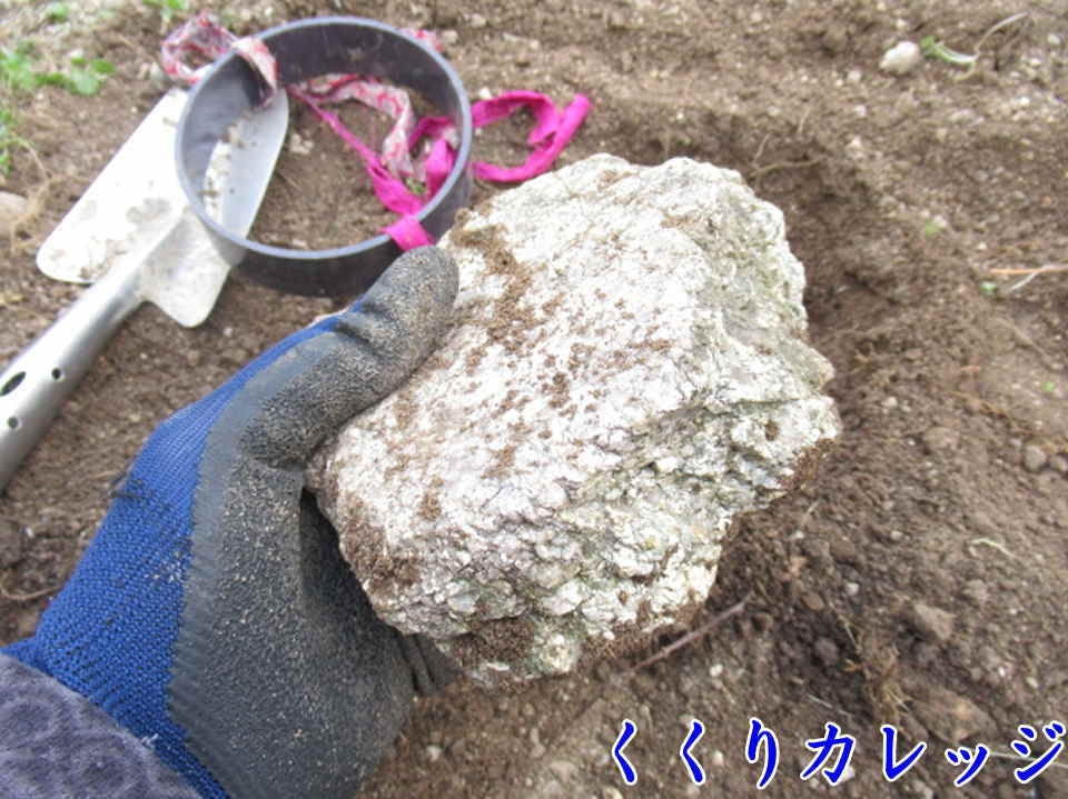 罠を埋設してた穴には同じ大きさの石を入れよう！