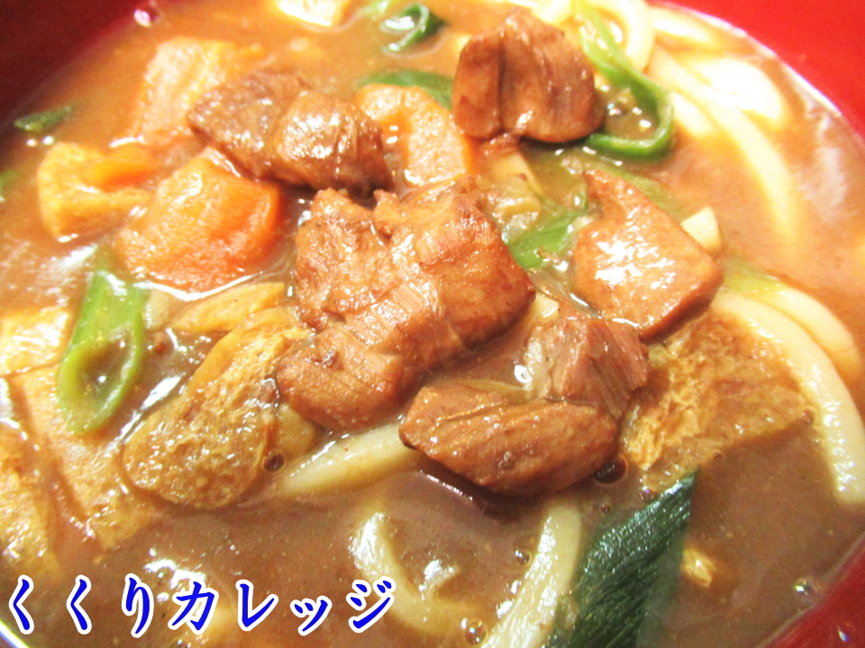 鹿肉カレーうどん